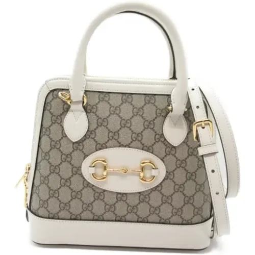 Pre-owned Canvas shoulder-bags , female, Sizes: ONE SIZE - Gucci Vintage - Modalova