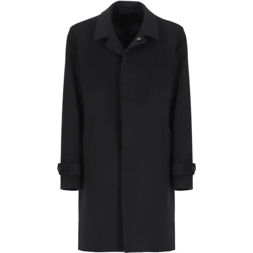 Wool Coat Peak Lapel , male, Sizes: M, S, L, XL, 2XL - Lardini - Modalova