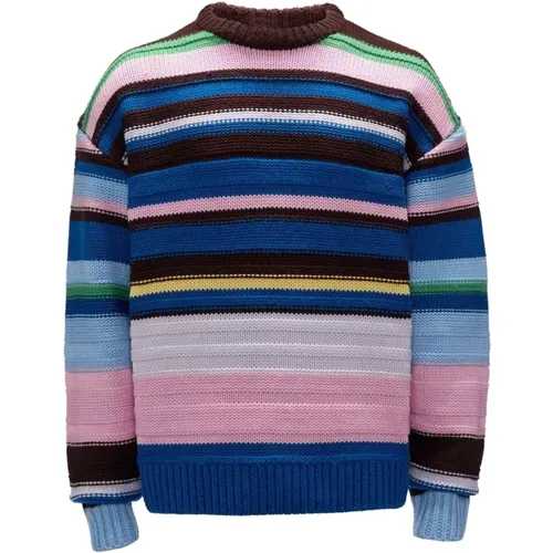 Striped Merino Wool Sweater , male, Sizes: M, XS, S, L - JW Anderson - Modalova
