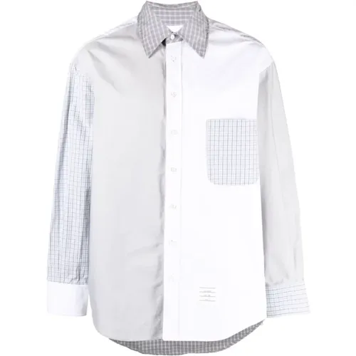 White Shirts Classic Style , male, Sizes: M, XS, L, S - Thom Browne - Modalova