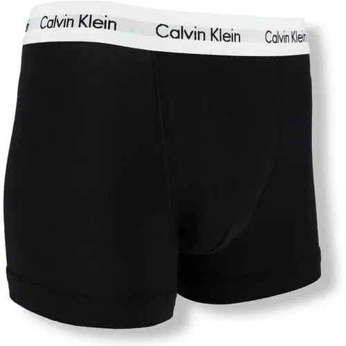 Herren Trunks Boxershorts 3er-Pack Schwarz , Herren, Größe: S - Calvin Klein - Modalova