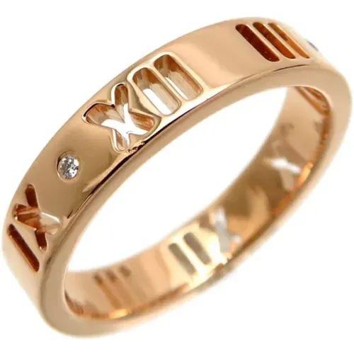 Pre-owned Rose Gold rings , female, Sizes: ONE SIZE - Tiffany & Co. Pre-owned - Modalova