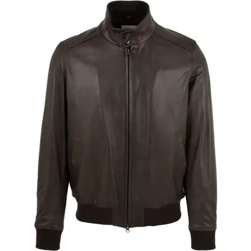 Front Zip Closure Jacket with Side and Inner Pockets , male, Sizes: M, L - Aspesi - Modalova