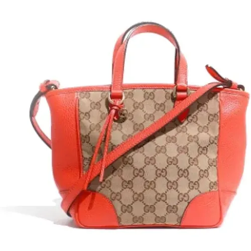 Pre-owned Leather totes , female, Sizes: ONE SIZE - Gucci Vintage - Modalova