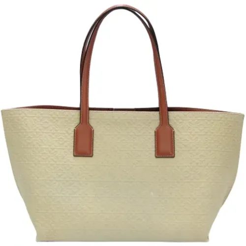 Pre-owned Leather totes , female, Sizes: ONE SIZE - Loewe Pre-owned - Modalova