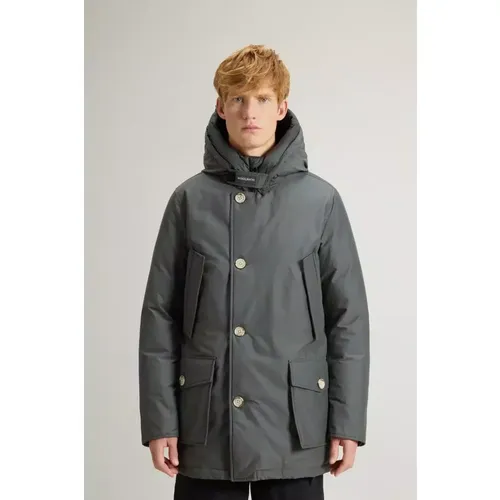 Arctic Parka Grau Shadow Herrenjacke - Woolrich - Modalova