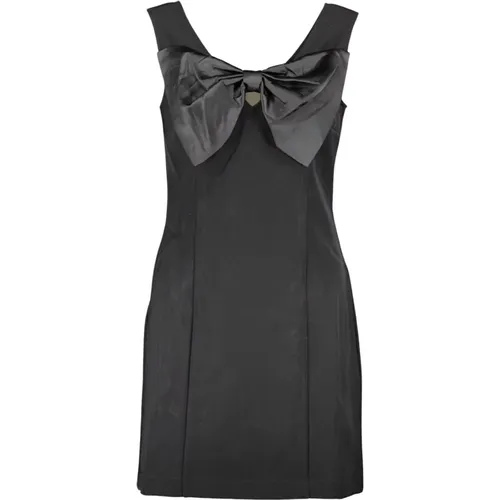 Ärmelloses Kleid mit Kontrastdetails , Damen, Größe: S - Guess - Modalova