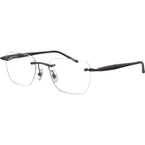 Stylish Optical Glasses Mb0346O , male, Sizes: 53 MM - Montblanc - Modalova