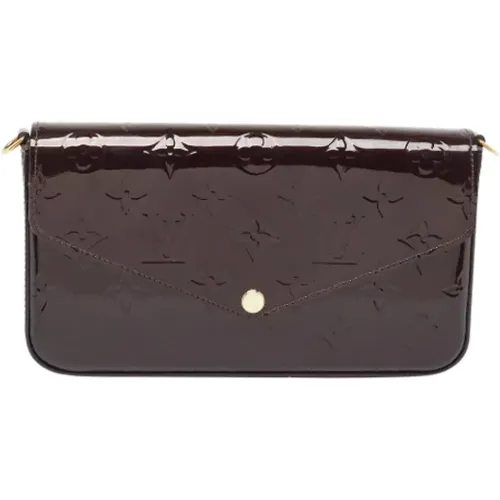 Pre-owned Leather clutches , female, Sizes: ONE SIZE - Louis Vuitton Vintage - Modalova