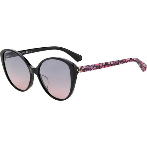 Grey Pink Shaded Sunglasses Everly/F/S , female, Sizes: 59 MM - Kate Spade - Modalova