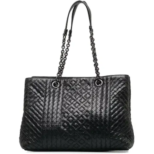 Pre-owned Leather handbags , female, Sizes: ONE SIZE - Bottega Veneta Vintage - Modalova