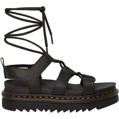 Minimal Gladiator Sandals with Unique Laces , female, Sizes: 7 UK - Dr. Martens - Modalova