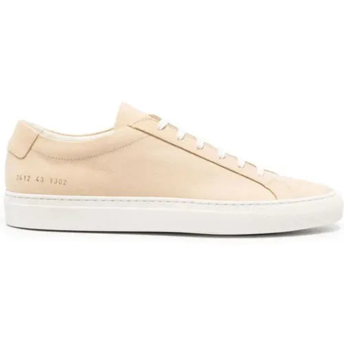 Tan Contrast Sneaker , male, Sizes: 8 UK, 9 UK - Common Projects - Modalova