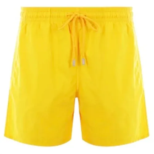 Nylon Swim Shorts with Logo , male, Sizes: 2XL - Vilebrequin - Modalova