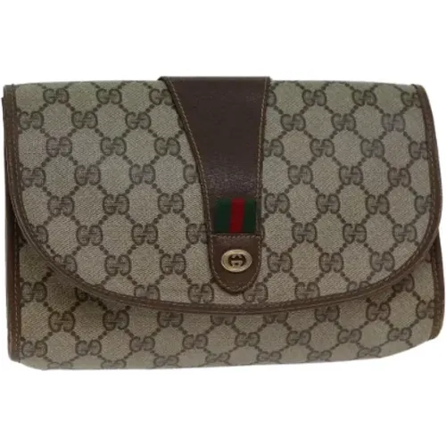 Pre-owned Leder clutches - Gucci Vintage - Modalova