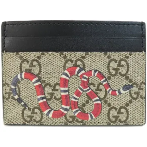 Pre-owned Plastic wallets , female, Sizes: ONE SIZE - Gucci Vintage - Modalova