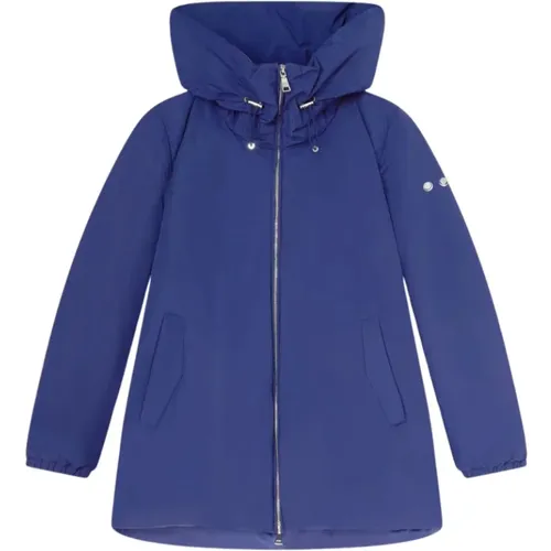 Blaue Mäntel Kollektion , Damen, Größe: M - add - Modalova