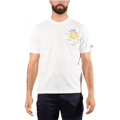 Herren Casual T-Shirt Saint Barth - Saint Barth - Modalova
