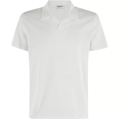 Klassisches Polo Shirt für Männer , Herren, Größe: L - Dondup - Modalova