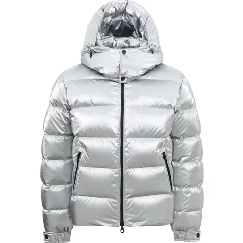 Ulrico S Daunen-Pufferjacke mit abnehmbarer Kapuze , Herren, Größe: XL - duvetica - Modalova