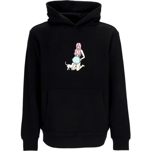 Schwarzer Mirror Hoodie Bestickter Sweatshirt - Ripndip - Modalova