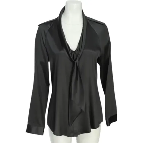 Pre-owned Satin tops , female, Sizes: S - Burberry Vintage - Modalova