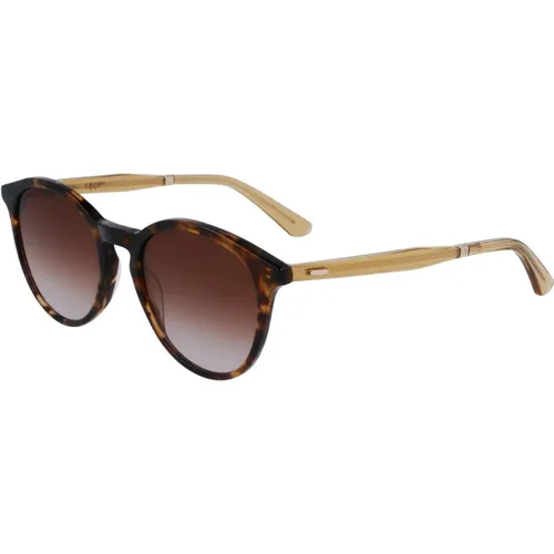 Havana/Brown Shaded Sunglasses, Havana Sunglasses,Black/Grey Sunglasses - Calvin Klein - Modalova