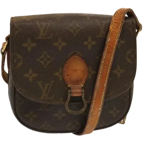 Pre-owned Canvas shoulder-bags , female, Sizes: ONE SIZE - Louis Vuitton Vintage - Modalova