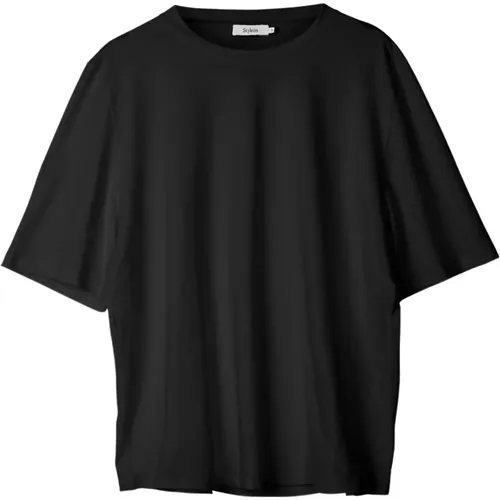 Klassisches JIM T-Shirt , Damen, Größe: L - Stylein - Modalova