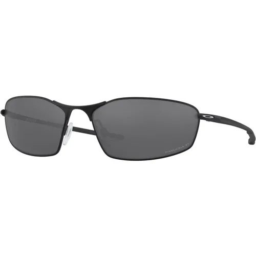 Sunglasses,WHISKER Sonnenbrille in Satin Pewter/Prizm Tungsten,WHISKER Sonnenbrille Satin Chrome/Prizm Sapphire - Oakley - Modalova