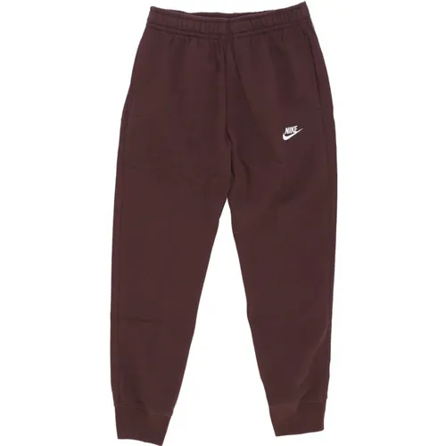 Earth/White Streetwear Jogger Sweatpants , Herren, Größe: L - Nike - Modalova