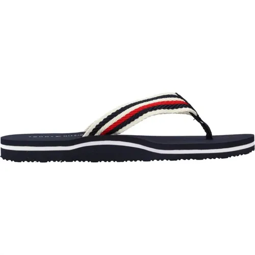 Bequeme Flip Flops , Damen, Größe: 39 EU - Tommy Hilfiger - Modalova