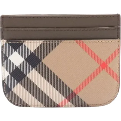 Pre-owned Leather wallets , female, Sizes: ONE SIZE - Burberry Vintage - Modalova