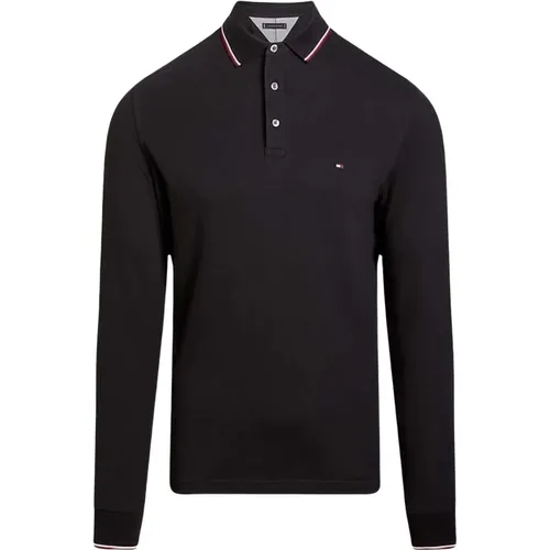 Poloshirt mit kurzen Ärmeln , Herren, Größe: M - Tommy Hilfiger - Modalova