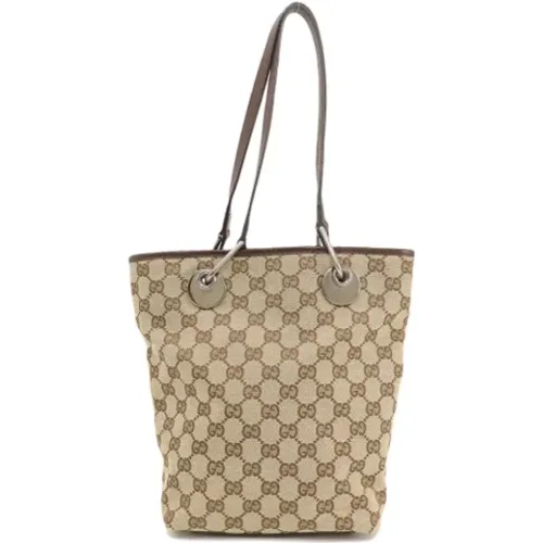 Pre-owned Canvas gucci-bags , female, Sizes: ONE SIZE - Gucci Vintage - Modalova