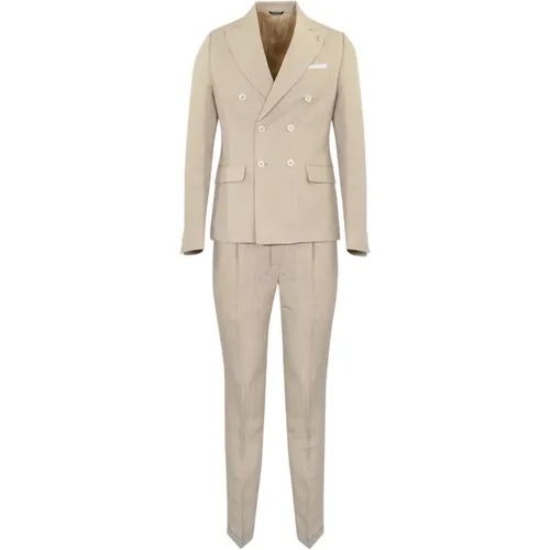 Single Breasted Suits , male, Sizes: XL, S, L - Daniele Alessandrini - Modalova