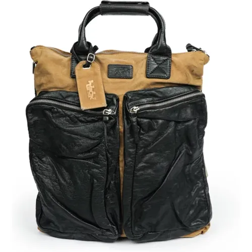 Stylish Leather Bag , male, Sizes: ONE SIZE - The Jack Leathers - Modalova
