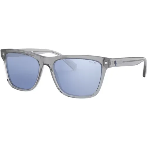 Rectangular Sunglasses , male, Sizes: 56 MM - Ralph Lauren - Modalova