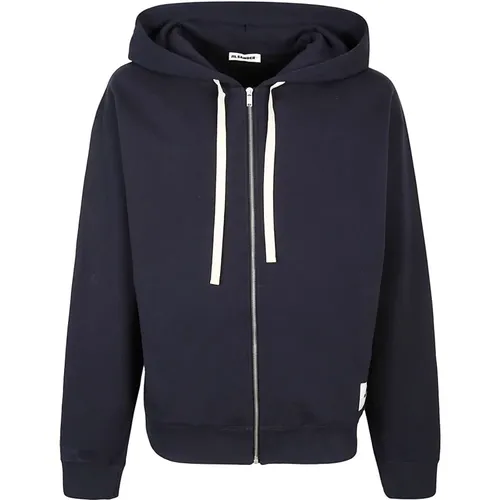 Stylish Zip-Through Sweatshirt , male, Sizes: L - Jil Sander - Modalova