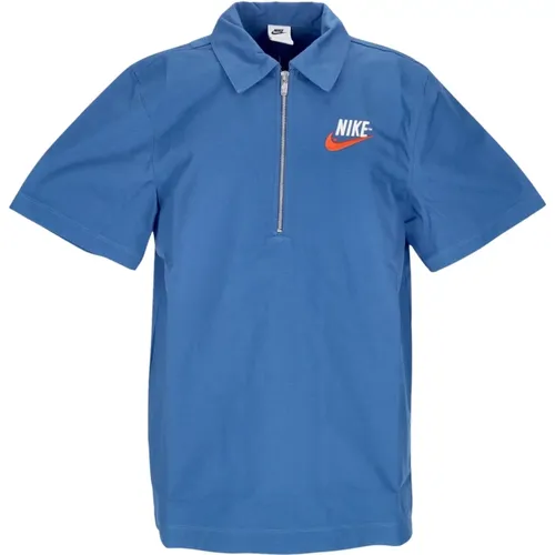 Polo Sportswear Overshirt Trend , male, Sizes: XS, L, XL, S - Nike - Modalova