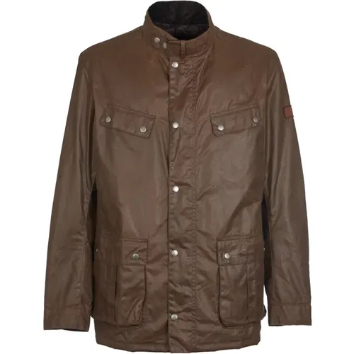 Klassische Duke Wax Jacke , Herren, Größe: L - Barbour - Modalova