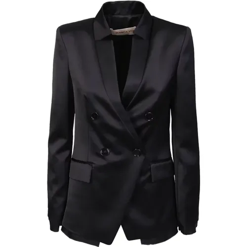 Women's Clothing Jacket Ss23 , female, Sizes: 2XS, M, S, XL, XS - Blanca Vita - Modalova