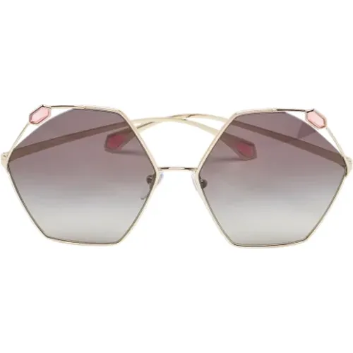 Pre-owned Metal sunglasses , female, Sizes: ONE SIZE - Bvlgari Vintage - Modalova