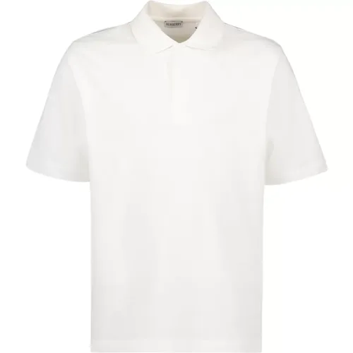 Klassisches Polo Shirt , Herren, Größe: S - Burberry - Modalova