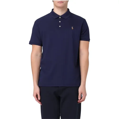 Interlock Cotton Polo Shirt , male, Sizes: 2XL - Polo Ralph Lauren - Modalova