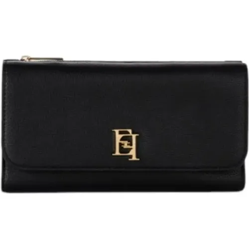 Stylish Wallet , female, Sizes: ONE SIZE - Elisabetta Franchi - Modalova