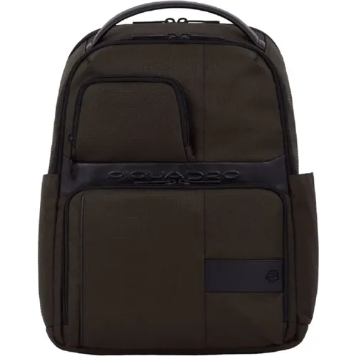 Bucket Backpack Backpack with Tech Features , male, Sizes: ONE SIZE - Piquadro - Modalova