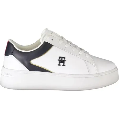 Polyester Sneaker , female, Sizes: 6 UK, 7 UK, 4 UK, 8 UK, 3 UK, 5 UK - Tommy Hilfiger - Modalova