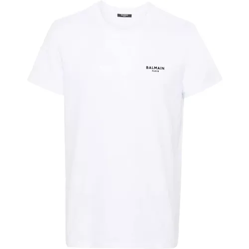 T-Shirts Polos for Men , male, Sizes: M, L - Balmain - Modalova