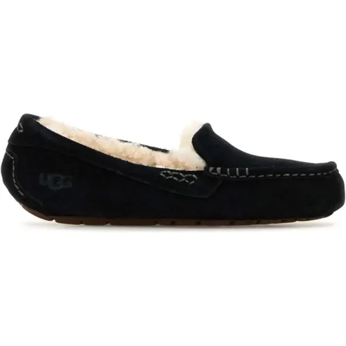 Schwarze Wildleder-Stylische Loafers , Damen, Größe: 40 EU - Ugg - Modalova